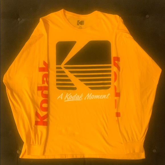 Gently Used Kodak long sleeve t-shirt Size XXL - Picture 1 of 9